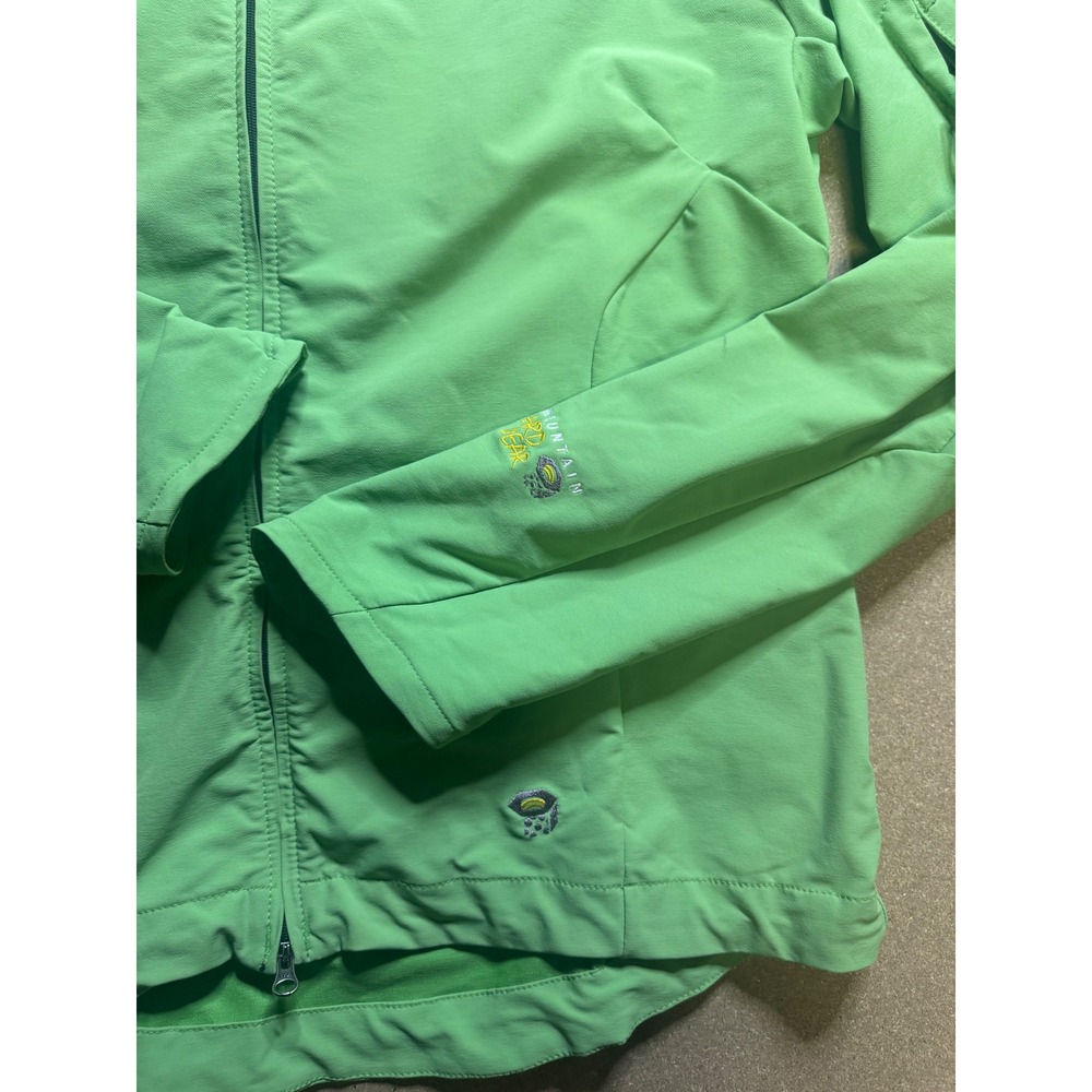 Mountain Hardwear Women's‎ Green Full Zip Jacket Outdoor Activewear - Picture 3 of 11